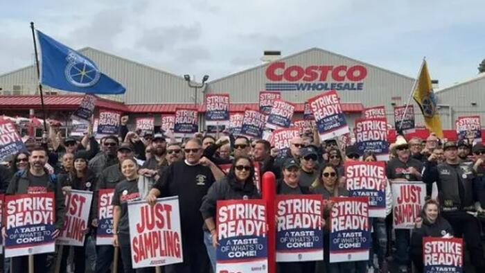 NextImg:18,000 Unionized Costco Workers Prepare To Strike After Vote Passes