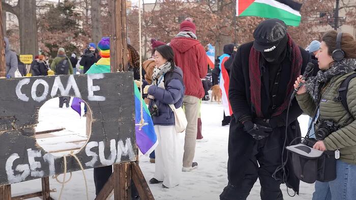 NextImg:Activism, Uncensored: A Clash Of Inauguration Protests
