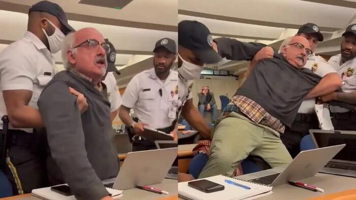 NextImg:Watch: Last Blinken Presser Overshadowed By Chaos As Journalists Dragged From Briefing Room
