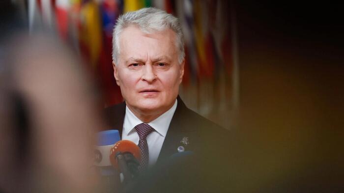 NextImg:Lithuania Becomes First NATO Ally To Commit To Trump's 5% Defense-Spending Goal