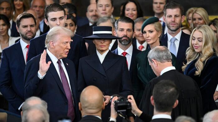 NextImg:"A Fork In The Road Of Human Civilization" - Trump Caps Political Comeback, Fulfills Day One Promises