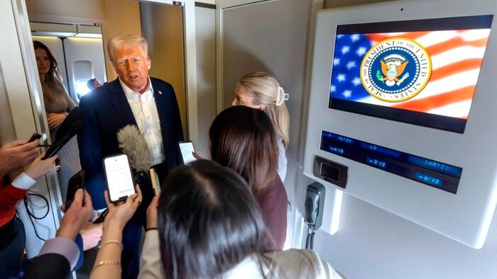 NextImg:Trump Calls For Jordan, Egypt To Take More Palestinian Refugees, "Clean Out" Gaza
