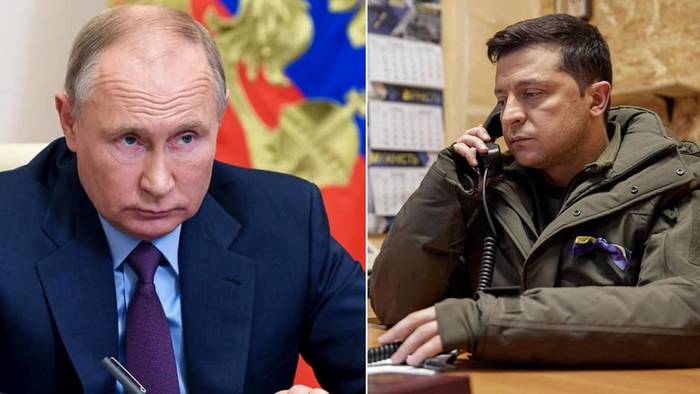 NextImg:Putin Declares He Won't Negotiate With Zelensky As Ukrainian Leader Has Outlawed Peace Talks