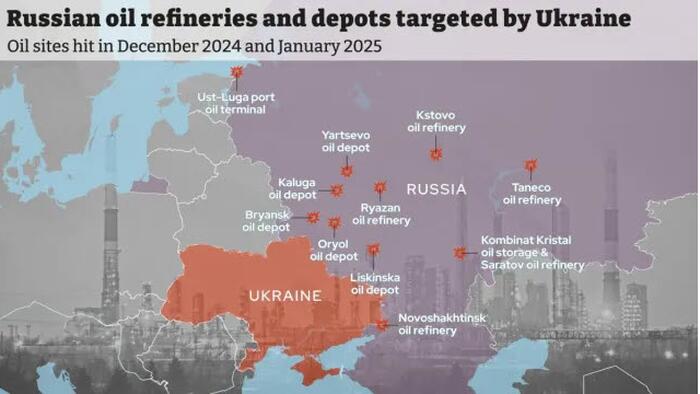 NextImg:Ukrainian Drone Attacks Disrupt Key Russian Oil Export Route