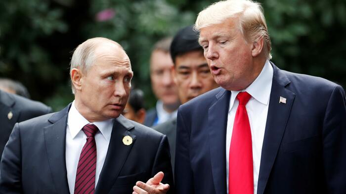 NextImg:Trump Confirms Meeting Being Set Up With Putin As Kremlin Expresses Readiness