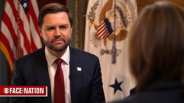 NextImg:"I Don't Really Care, Margaret": Vance Shuts Down CBS Journo Over Unvetted Migrants