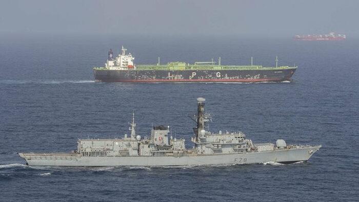 NextImg:Russian Warships May Start Escorting Shadow Fleet Tankers, Denmark Warns