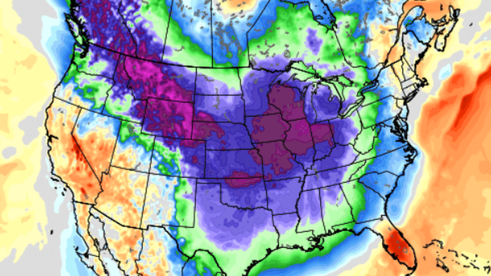 NextImg:Another Polar Vortex May "Penetrate Deep" Into Lower 48 By Mid-Month