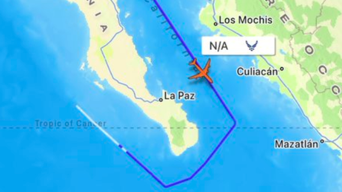 NextImg:USAF Spy Plane Runs SIGINT Operation Near Cabo As US Preps For Potential Cartel Fight