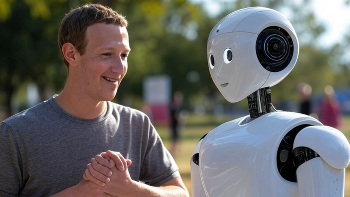 NextImg:Meta Plans For New AI Humanoid Robot For "Household Chores"; Headline Fuels Stock Rally