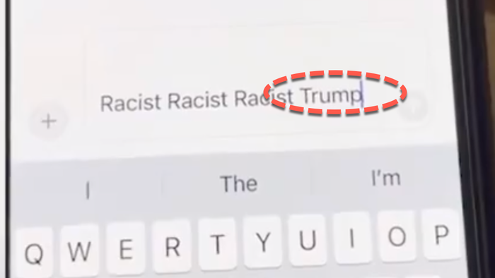 NextImg:iPhone's Voice-To-Text Feature Suffers From "Trump Derangement Syndrome"