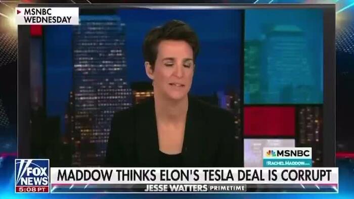 NextImg:Watch: Rachel Maddow Caught In Massive Self-Own With 'Armored Cybertruck' Fake News