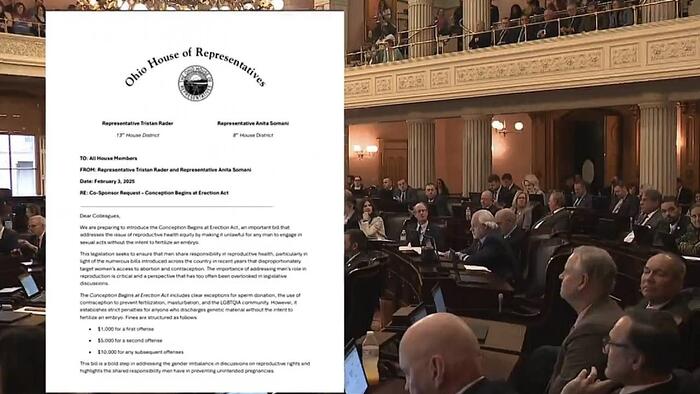 NextImg:Democrats Introduce Legislation To Fine Men For Ejaculating