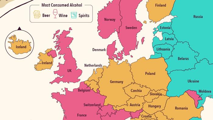 NextImg:These Are The Most Popular Alcoholic Drinks Across Europe