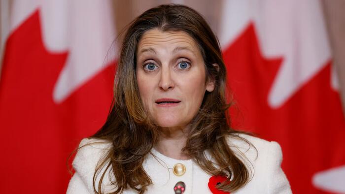 NextImg:US Invasion Of Canada? Chrystia Freeland Says As Prime Minister She Will Stop It