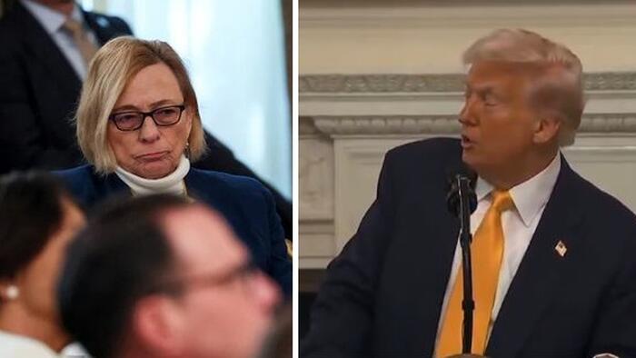 NextImg:"You Better Do It": Trump Destroys Maine Governor For Defying Transgender EO