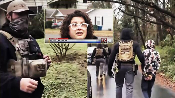 NextImg:Watch: Whinging Karen Tries To Interfere With ICE Arresting Illegal Aliens