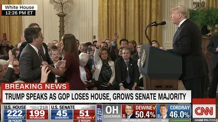 NextImg:Jim Acosta's World Bends Away From CNN, Towards The Truth