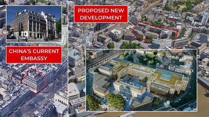 NextImg:US Lawmakers Express Concern About China's 'Super-Embassy' In London