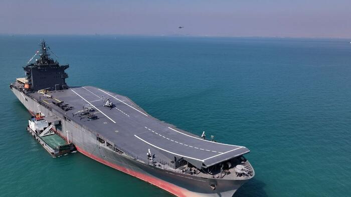 NextImg:Iran Inaugurates First-Ever Drone Carrier Warship In Persian Gulf