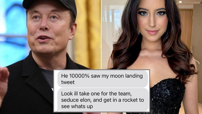 NextImg:Ashley St. Snare? Laura Loomer Goes Scorched Earth On Musk's Baby Mama As 'Seduce Elon' Text Emerges