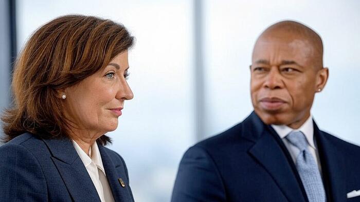 NextImg:Hochul Scrambles To Oust Adams After NYC Mayor Starts Working With Trump