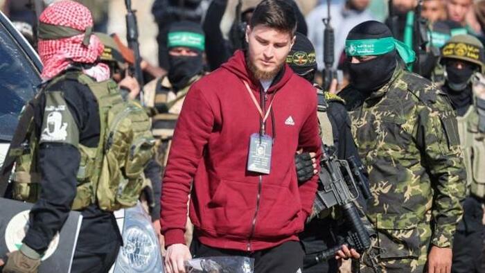 NextImg:Hamas Frees 3 Hostages, Including American Dual Citizen, As Trump Demands All