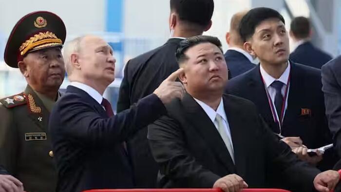 NextImg:Kim Jong Un Offers Rare Remarks On State Of Ukraine War, Blames US 'Wild Ambition'