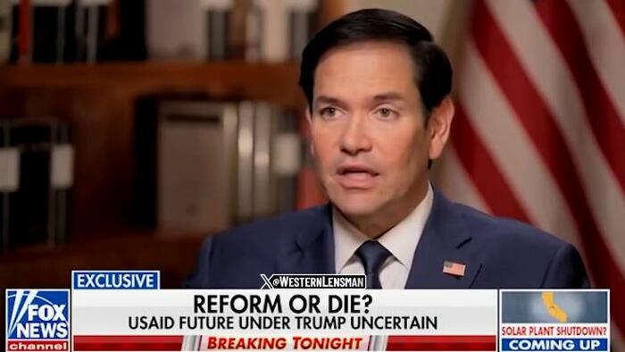 NextImg:"Rank Insubordination": Rubio Says USAID Full Of Rogue Employees