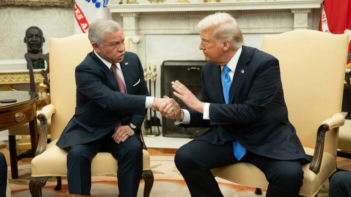 NextImg:Egypt's Sisi Cancels Planned White House Visit After Awkward Trump-King Abdullah Meeting