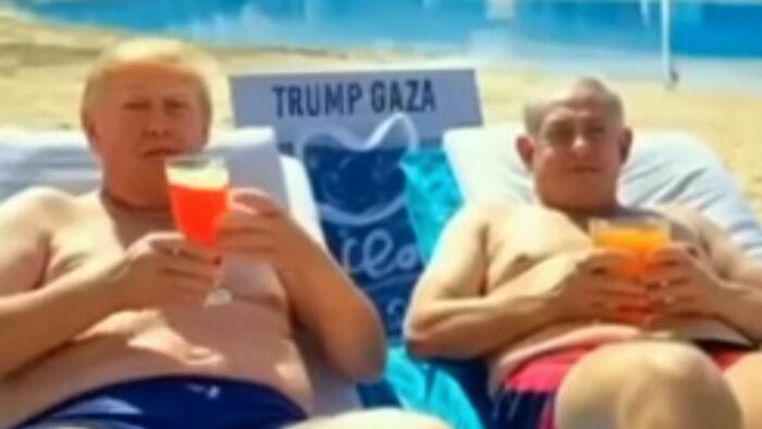 NextImg:Trump Shares Bizarre AI Video Of Future Gaza: 'No More Tunnels, No More Fear'