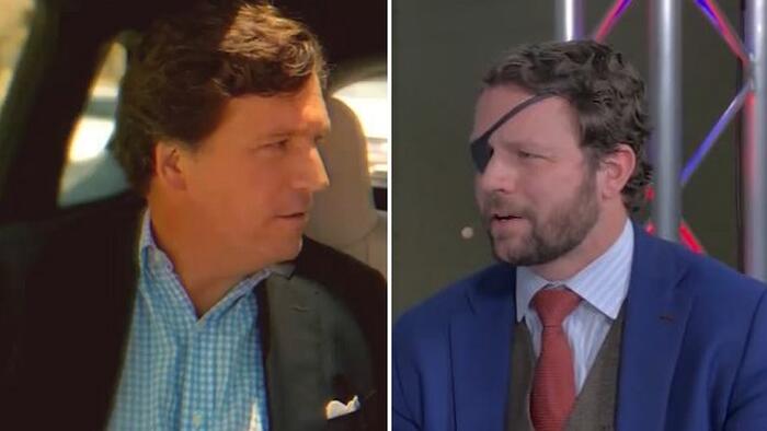 NextImg:"If I Ever Meet Him I'll F**kin' Kill Him": Dan Crenshaw Threatens To Murder Tucker Carlson