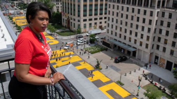NextImg:Far-Left DC Mayor Bends Knee, Plans To Rename Black Lives Matter Plaza After GOP Bill