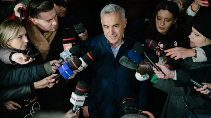 NextImg:Democracy Dies In Romania... After 'Winning' In December, Georgescu Now Banned From May Presidential Election
