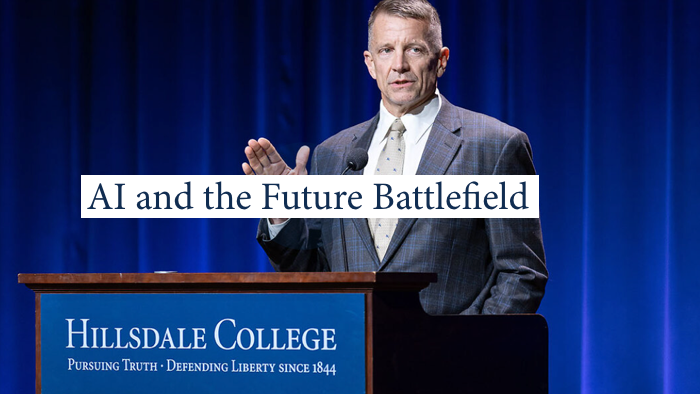 NextImg:Erik Prince On AI, Kamikaze Drones, Future Warfare, & DOGE
