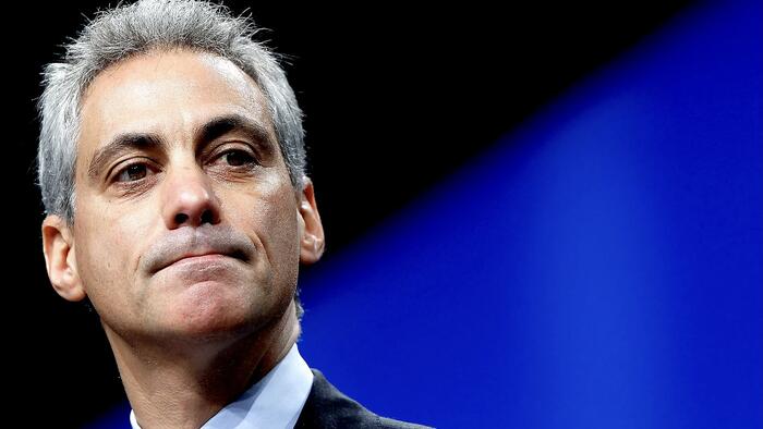 NextImg:Rahm Emanuel Flirts With 2028 Presidential Bid - Progressives Are Already Howling
