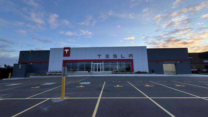 NextImg:Canada's Largest Tesla Showroom Hit By Attack, 80 Vehicles Damaged By Rogue Leftists