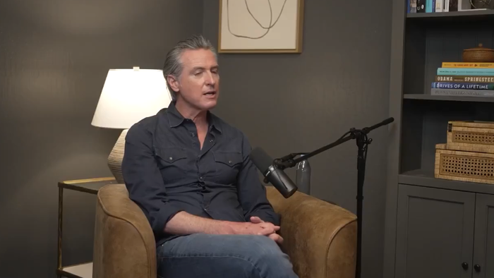 NextImg:Pandering Podcaster Gavin Newsom's Wife Recently Partnered With Pro-Transgender Athlete Group