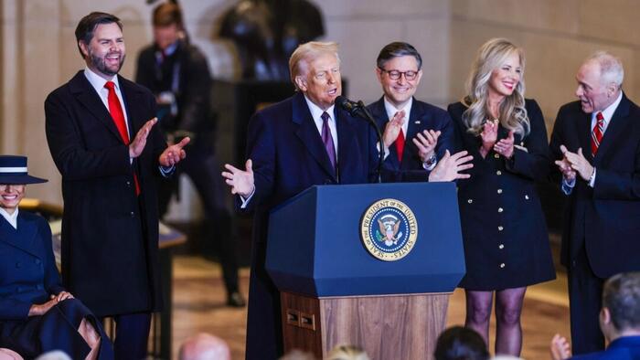 NextImg:Trump To Address Congress As Dems Plot Disruptions With 'Eggs, Noisemakers & Props'