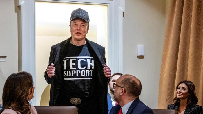 NextImg:Musk Says All Government Agencies 'Cooperating With DOGE'
