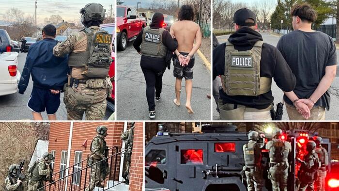NextImg:ICE Arrests 214 Criminal Illegal Immigrants In Virginia