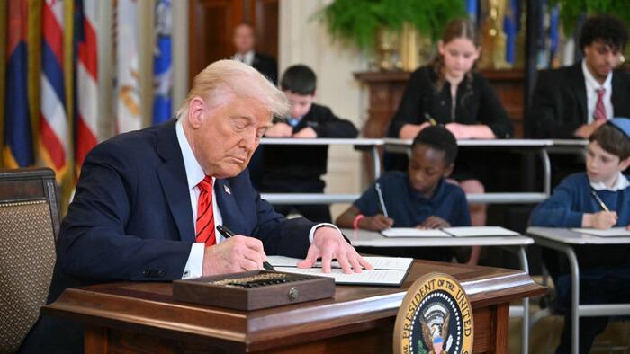 NextImg:Anti-MAGA Law Firm Pledges $40M To Pro-Trump Causes To Avoid Security Clearance Suspensions