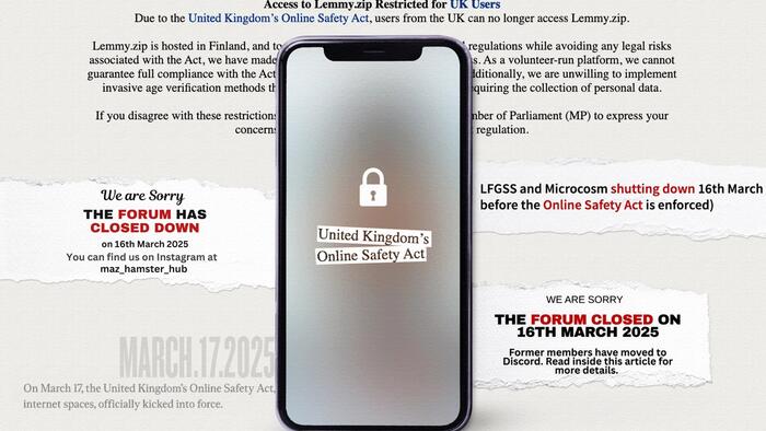 NextImg:British Chat Forums Shutter To Avoid New Internet Policing Law