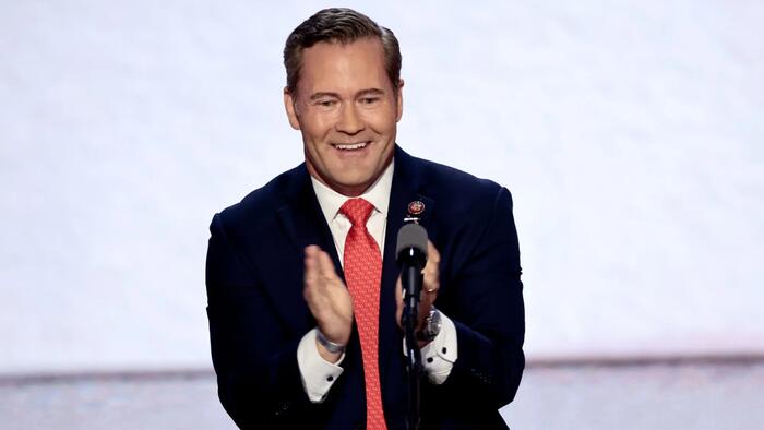 NextImg:Mike Waltz Asked If Putin Is Playing Trump: 'Almost Laughable'
