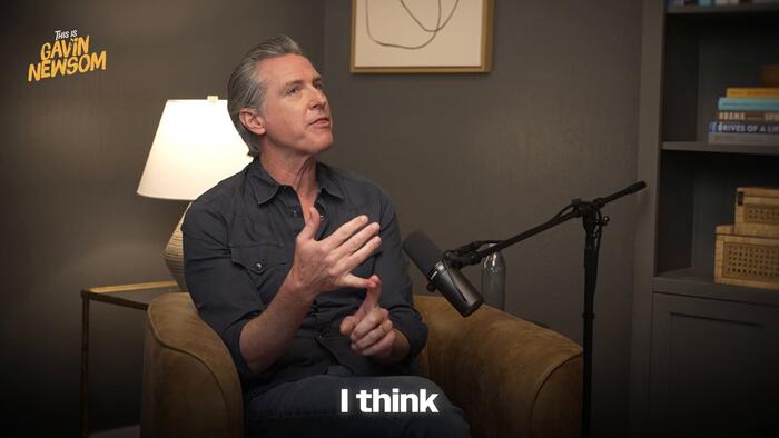 NextImg:Newsom's Podcast Disaster: Why The Left Is Fuming And The Right Smells A Rat