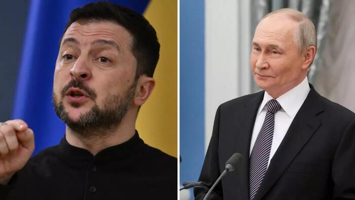 NextImg:Zelensky Sensationally Claims 'Putin Will Die Soon'