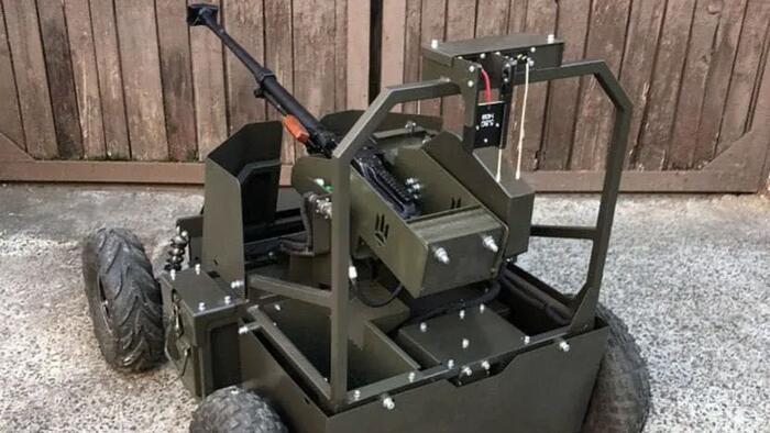 NextImg:As Losses Mount, Ukraine Deploys 'Fury' Battlebots To Front Line