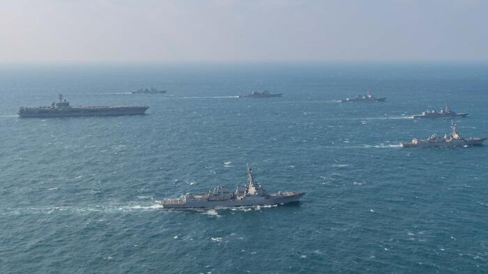 NextImg:US, Japan & South Korea Conduct Military Drills Aimed At Kim Jong Un