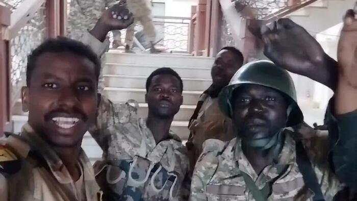 NextImg:Sudan's Army Retakes Control Of Presidential Palace After Two Years