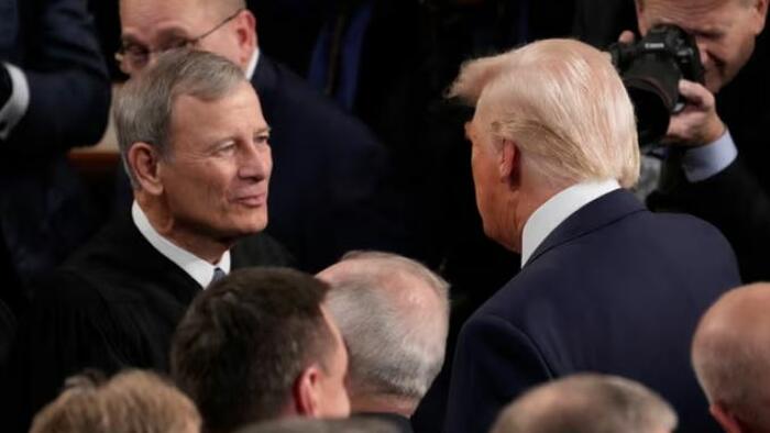 NextImg:SCOTUS Chief Justice Says Impeaching Judge 'Not Appropriate' After Trump Lashes Out